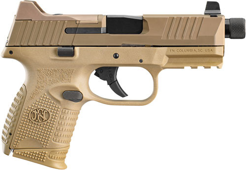 FN 509 COMPACT TACTICAL 9MM 1-24RD 1-12RD NS FDE/FDE