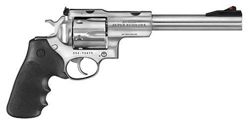 RUGER SUPER REDHAWK 44MAGNUM 7.5" AS STAINLESS HOGUE TAMER
