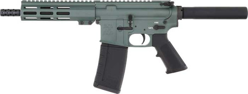 GLFA AR15 PISTOL 223 WYLDE 7.5" NITRIDE BBL CHARCOAL GRN