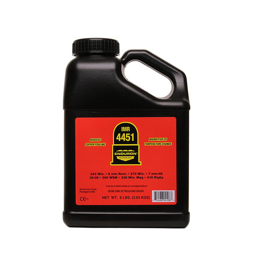 IMR 4451 Enduron Rifle Powder - 8 lbs
