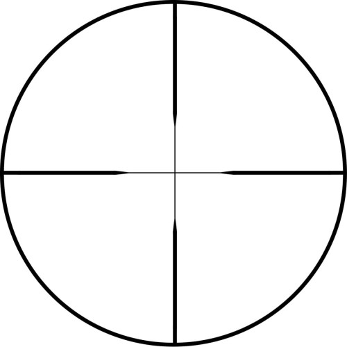 KonusPro 3-9x50mm Rifle Scope 30/30 Engraved Reticle Matte Black