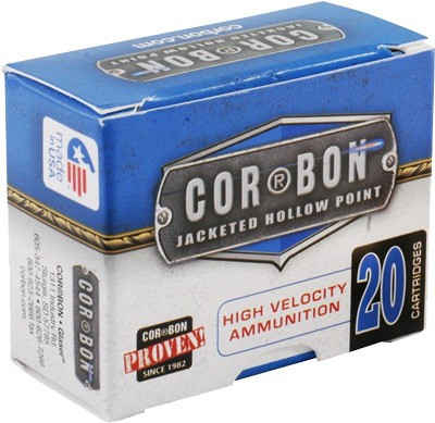 CORBON 38 SPECIAL+P 110GR JHP 20RD 25BX/CS