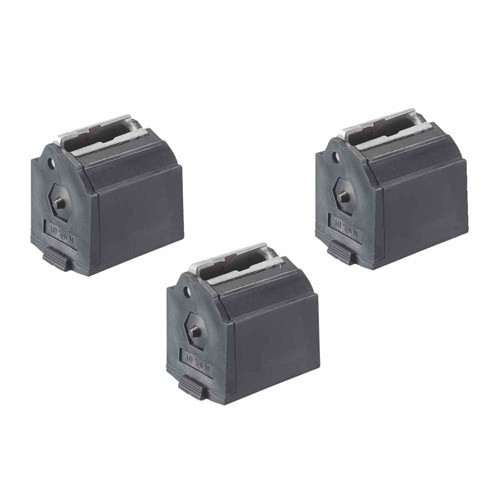 10/22 BLACK PLASTIC MAGAZINE - 10-SHOT (3 PACK)