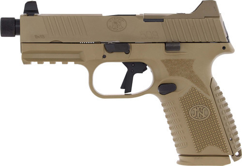 FN 509M TACTICAL OR 9MM 4.5 TB FDE 4 24RD 1 15R