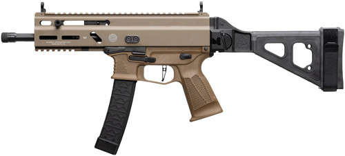 GRAND POWER STRIBOG SP9A3 9MM 8" BBL 30 RD MAG W/BRACE FDE