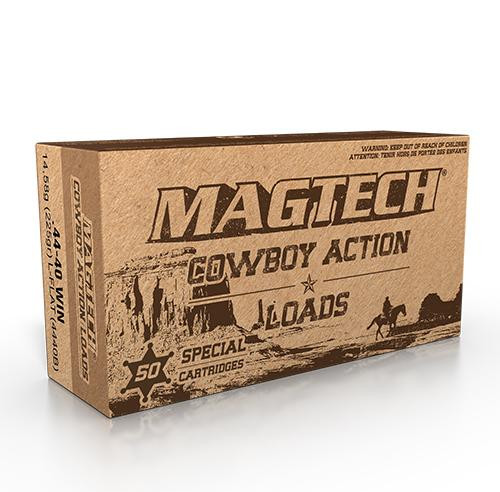 Magtech Cowboy Action Ammunition .44-40 Win. 225gr LFN 755 fps 50/ct