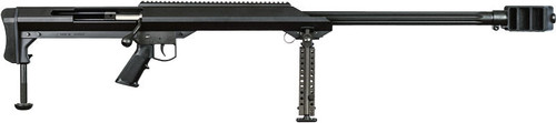 Barrett Model 99 Rifle 50 BMG Single Shot 29" Fluted Barrel Black Finish w/Bipod and Pelican Hardcase