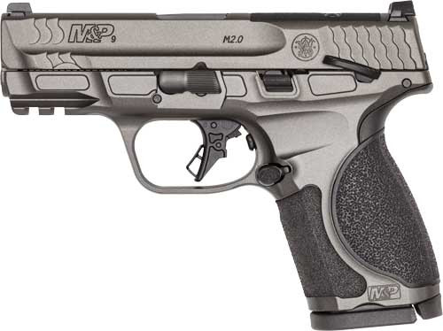 S&W M&P9 M2.0 METAL COMPACT 3.6" 9MM 15-RD SAFETY GREY