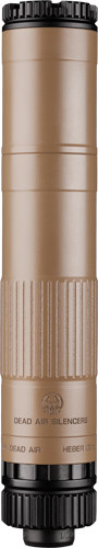DEAD AIR SILENCERS MOJAVE-9 9MM SILENCER 1/2-28 PISTON FDE