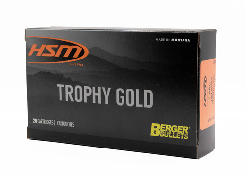 HSM TROPHY GOLD 7MM PRC 180GR VLD 20/20