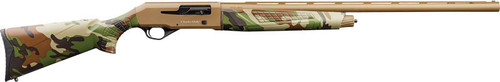 Charles Daly 601 Semi-Auto Shotgun 12ga 4rd 28" Barrel Woodlands Camo/FDE