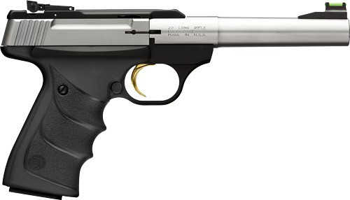 BROWNING BUCK MARK CAMPER URX 22LR 5.5"HB STAINLESS/BLK SYN