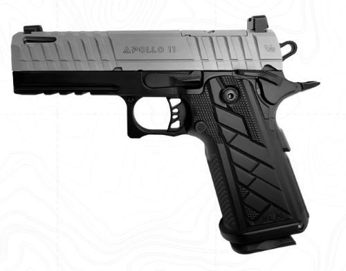 LFA APOLLO 11 V2 4.15" BBL OR NS 1-18RD MAGS GREY/BLACK