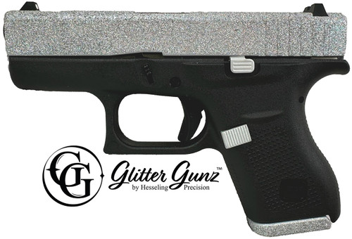 GLOCK 42 380ACP 3.25 GLITTER GUN DIAMOND