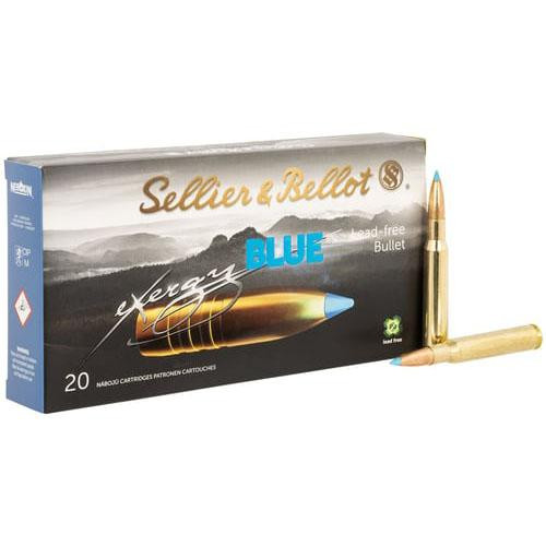 Sellier & Ballot eXergy BLUE rifle Ammunition .30-06 Sprg 165gr PT 2785 fps 20/ct