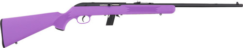 SAVAGE 64F 22LR 21" BBL BLUED/PURPLE SYNTHETIC