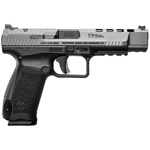 CENT CANIK TP9SFX 9MM 5.2 TUNGSTEN/BLK 2 10RD