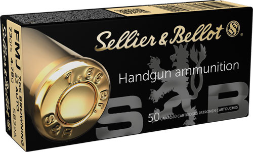 S&B 32 ACP 73GR FMJ-RN 50RD 40BX/CS