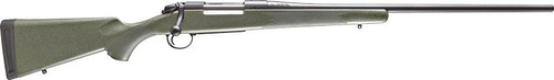 BERGARA B14 HUNTER 7MM-08 22" #4 BLACK CERAKOTE/GREEN SYN