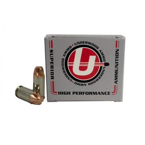 Underwood Xtreme Penetrator Handgun Ammunition .380 ACP 90gr Solid 1100 fps 20/ct