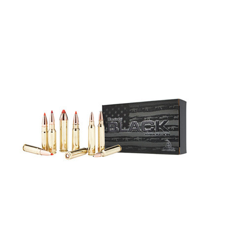 300 BLACKOUT 110 GR V-MAX BLACK - 20 ROUNDS