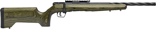 SAVAGE B22 TIMBER TACTICAL 22WMR 18" BLACK/GREEN LAMINATE