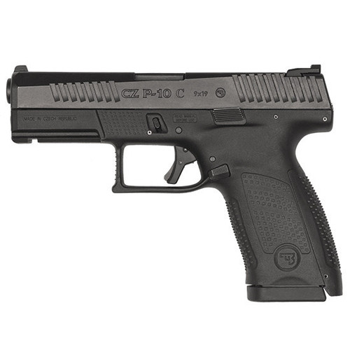 CZ P-10 C 9MM FS 15-SHOT REVERSIBLE MAG CATCH BLACK