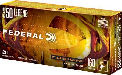 FEDERAL FUSION 350 LEGEND 160GR FUSION 20RD 10BX/CS