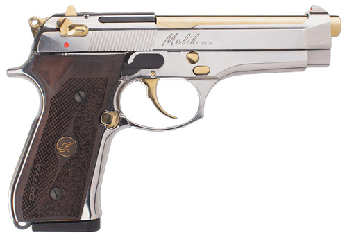 DERYA MELIK 9MM 4.9 GOLD 15RD