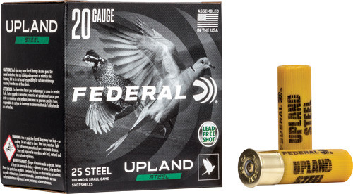 FEDERAL UPLAND 20GA 2.75" 7/8OZ #7.5 1500FPS 25RD 10BX/C