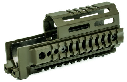 MI AK ALPHA SERIES QUAD RAIL HANDGUARD 6 ODG