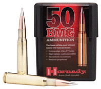Hornady Match Rifle Ammunition .50 BMG 750 gr A-MAX 2820 fps - 10/box