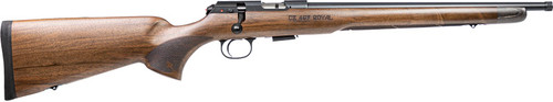 CZ 457 ROYAL 22LR 16.5" BLUED THREADED BBL CIRCASSIAN WALNT<