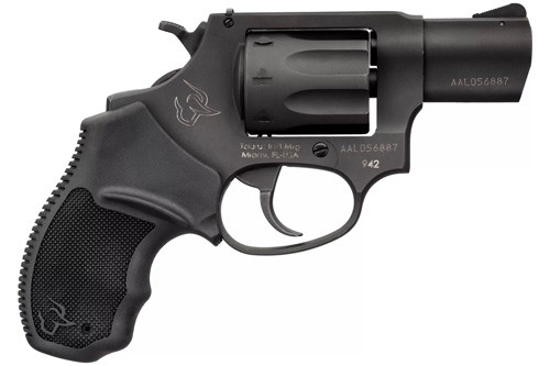 TAURUS 942 REVOLVER - MATTE BLACK, 22 LR, 8/RD, 2" BBL