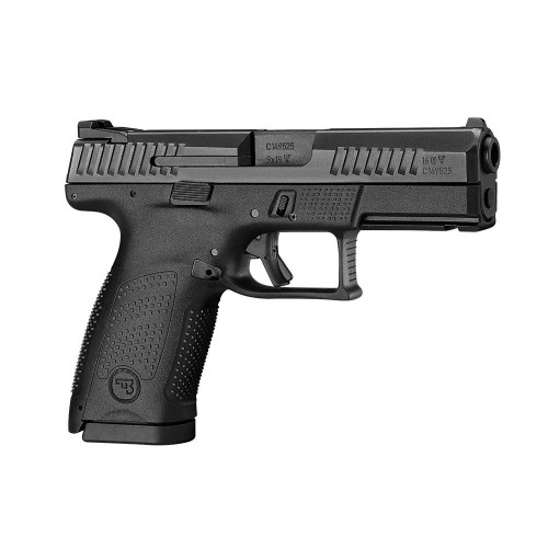 CZ USA P-10 C Handgun 9mm Luger 15rd Magazine 4" Barrel Black Optic Ready Fixed Sights