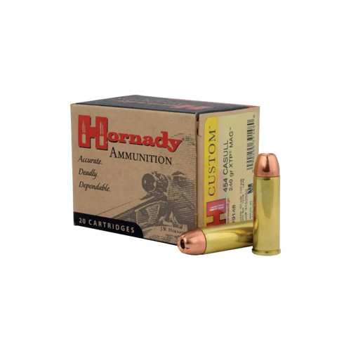 454 CASULL 240 GR XTP MAG AMMO 20 RD/BX