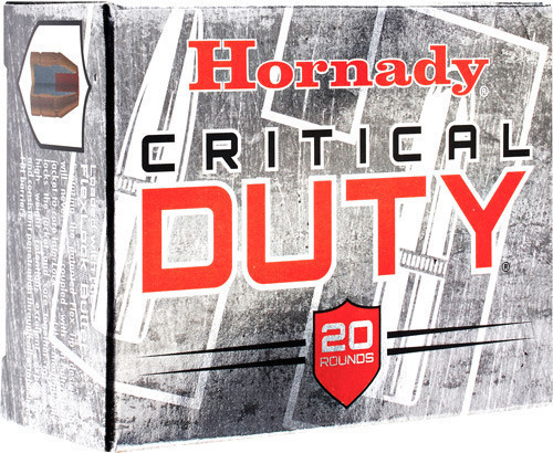 Hornady Critical Duty Handgun Ammo .40 S&W 175 gr Flex Tip 1010 fps 20/ct
