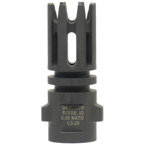 GEM QUICKMOUNT 5.56 FLASH HIDER 1/2-28