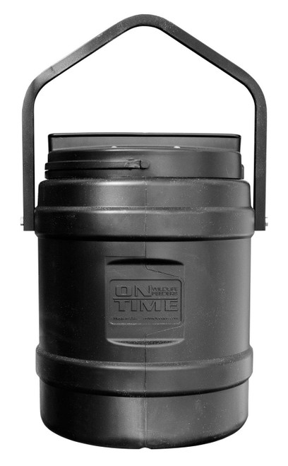 On Time Wildlife Sonic Shaker Rice Bran Feeder - 10 gallon
