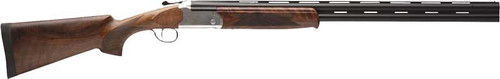 STEVENS 555E O/U 16GA 28" MC5 SILVER ENGRAVED/WALNUT