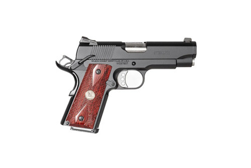 CA STEALTH COMPACT PISTOL - BLACK, .45 ACP, 4" BBL, (1) 7/RD, (1) 8/RD MAG