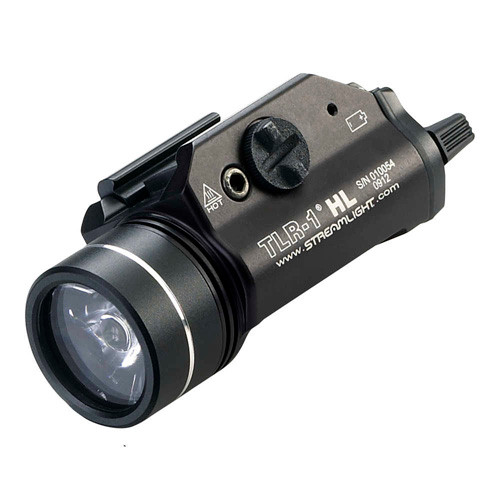 TLR-1 HL TACTICAL WEAPON LIGHT - BLACK, 1000 LUMENS, 20000 CANDELA