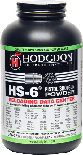Hodgdon HS-6 Spherical Shotshell & Handgun Powder 1 lb