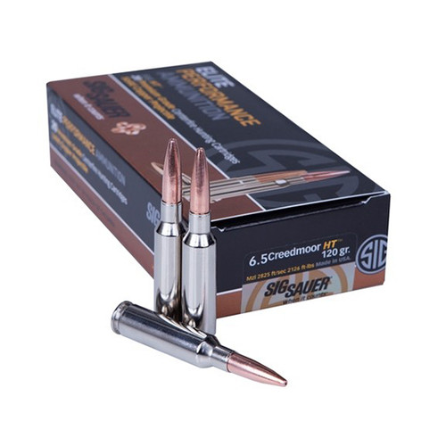 SIG AMMO 6.5CREED 120GR ELITE HUNTING HT 20/10