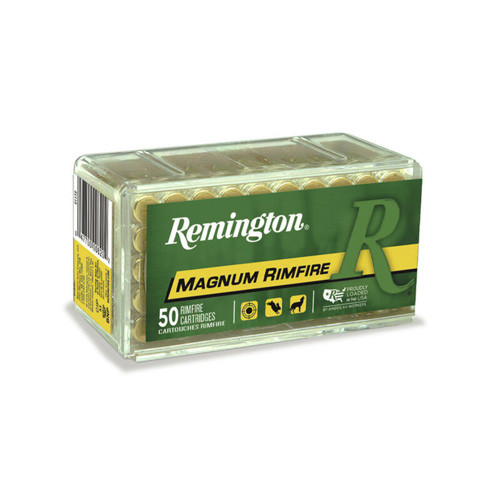 MAGNUM RIMFIRE AMMUNITION - 22 WMR, PSP, 40 GR, 1910 FPS, 50/BX