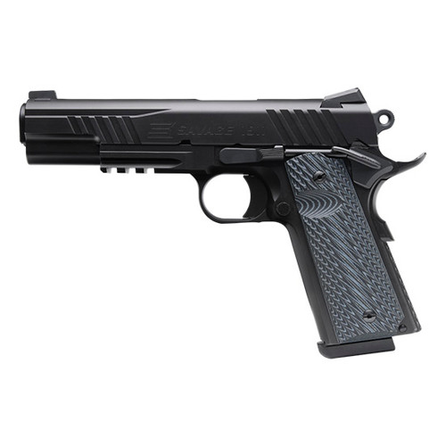 SAV 1911 GOV'T RAIL BLK 45ACP 5 8RD