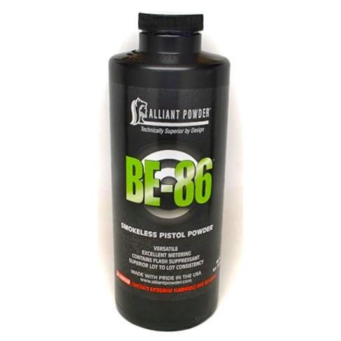 Alliant BE-86 Smokeless Pistol Powder 1 lb