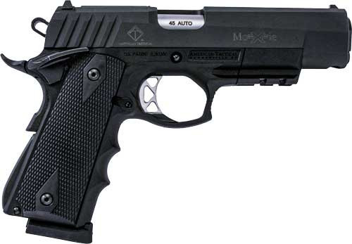 ATI HGA FXH-45 HYBRID 45ACP 5" FS 8RD BLACK MOXIE