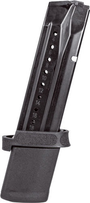 S&W MAGAZINE M&P9 23RD WITH ADPTER BLACK ALUMINUM