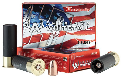 HORNADY WHITETAIL 12GA 2.75" INTERLOCK SLUG 5RD 20BX/CS